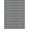 Festive Dogs Christmas Gift Sheet Wrap