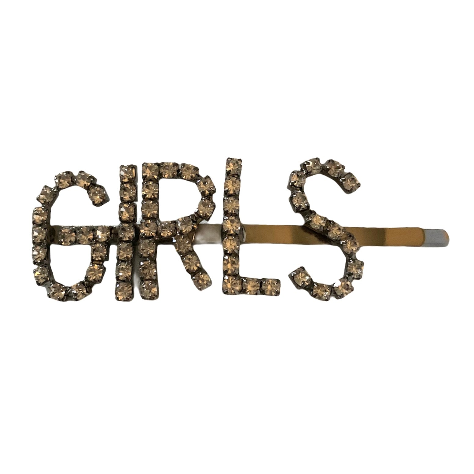 Diamante "Girls" Hair Clip