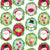 Christmas Portraits Wrapping Paper Roll