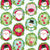 Christmas Portraits Wrapping Paper Roll