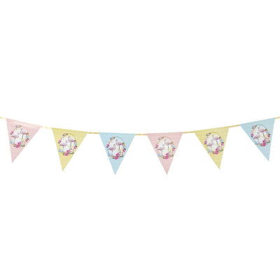 "Truly Flamingo" Bunting, TT-Talking Tables, Putti Fine Furnishings