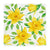 Daffodils in Bloom Paper Cocktail Napkins | Putti Celebrations and Partyware