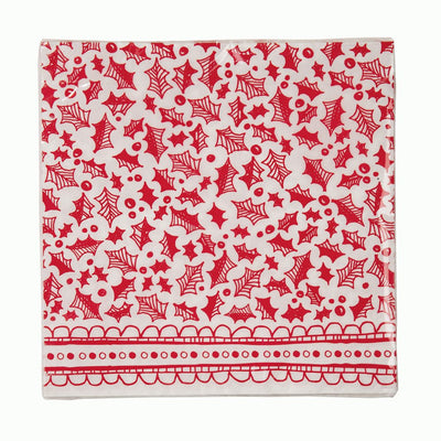 Red & White Christmas Dinner Napkin, TT-Talking Tables, Putti Fine Furnishings