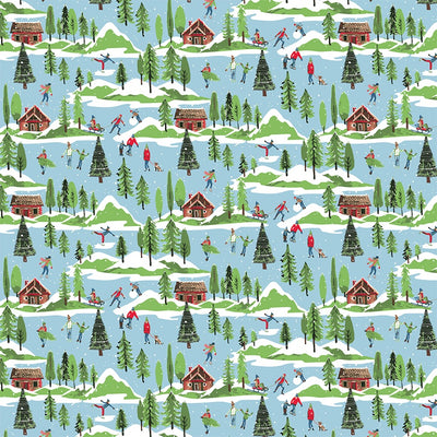 Sweet Mountain Wrapping Paper Roll  | Putti Christmas Canada