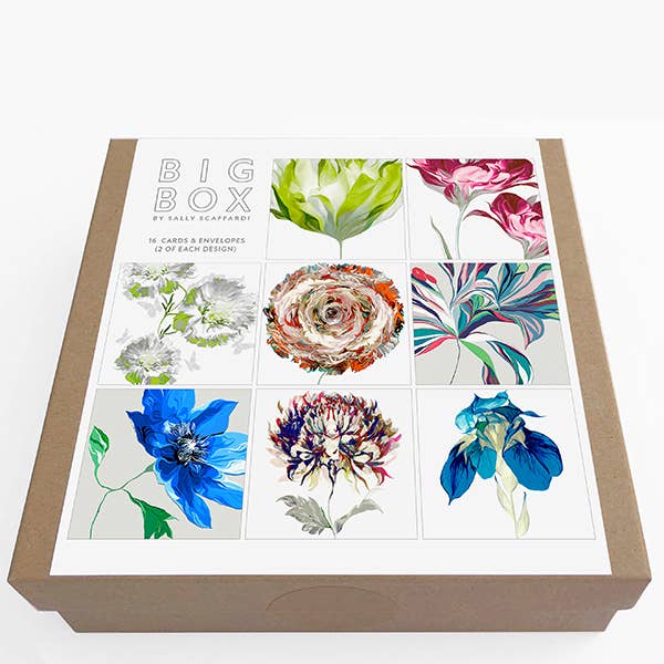 Big Box of Floral Cards