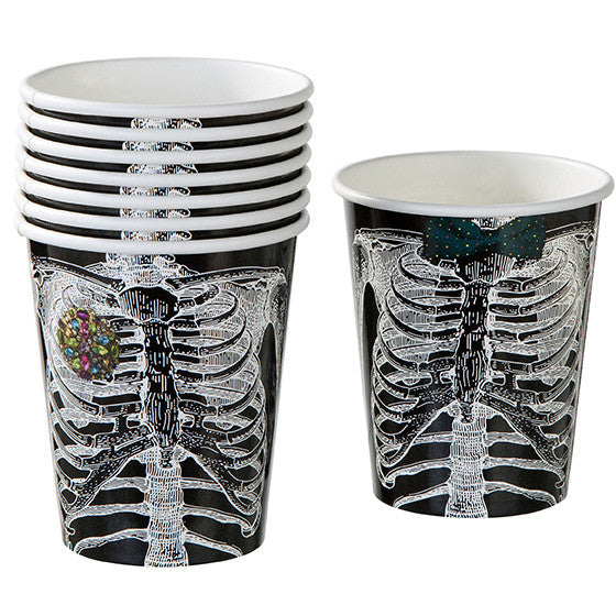  Skeleton Crew Paper Cups, TT-Talking Tables, Putti Fine Furnishings