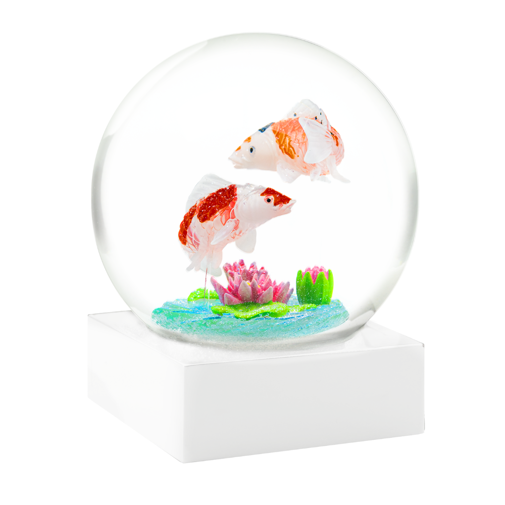 CoolSnowGlobes - Koi Snowglobe | Putti Fine Furnishings 