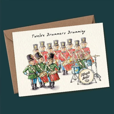 12 Days Of Christmas Card Set | Putti Christmas Celebrations