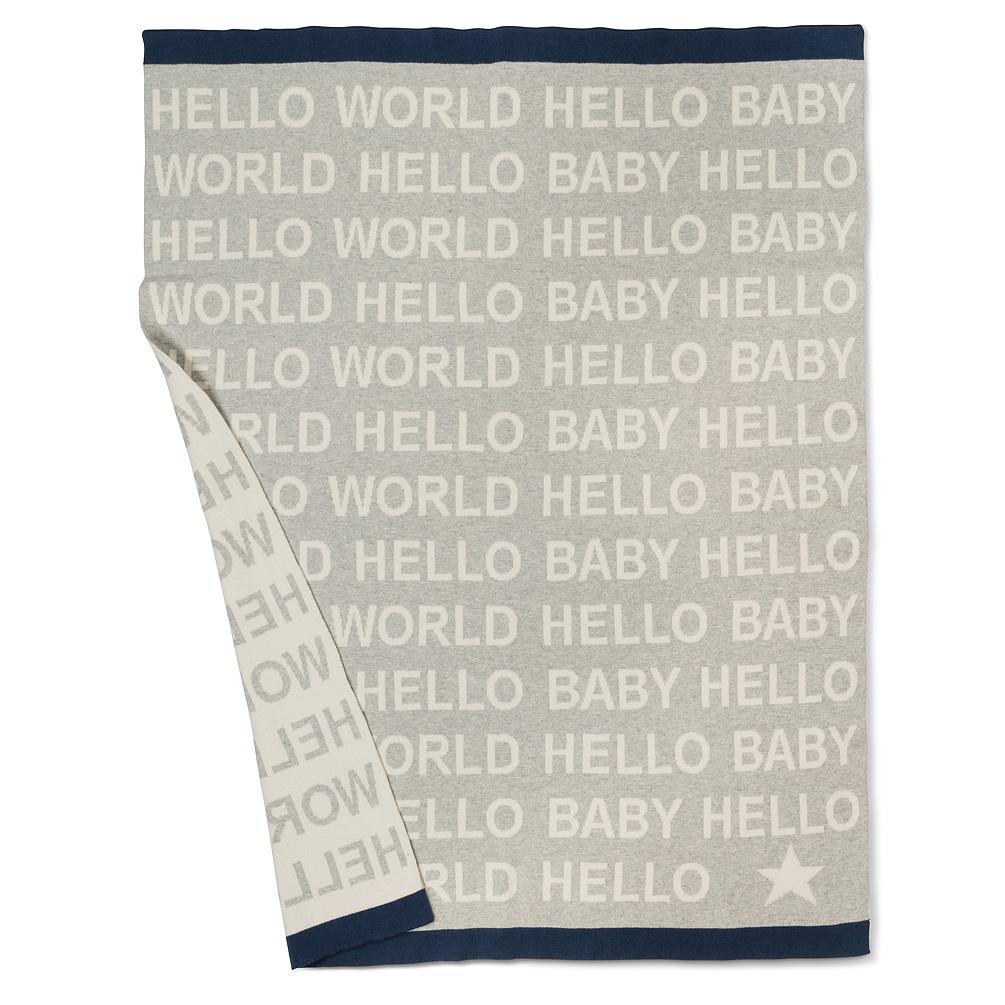 Hello Baby Blanket