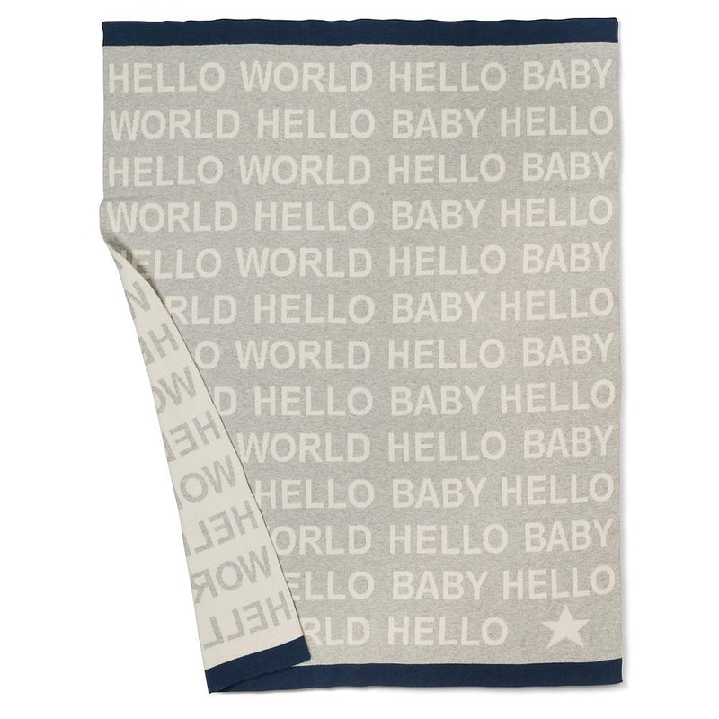 Hello Baby Blanket