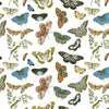 Butterflies and Moths Gift Wrap Roll