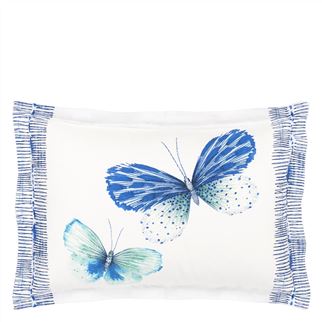 Designers Guild Papillons Cobalt  Bedding, DG-Designers Guild, Putti Fine Furnishings