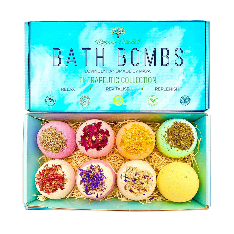 Organic Essentials "Natural"  Bath Bomb Gift Set