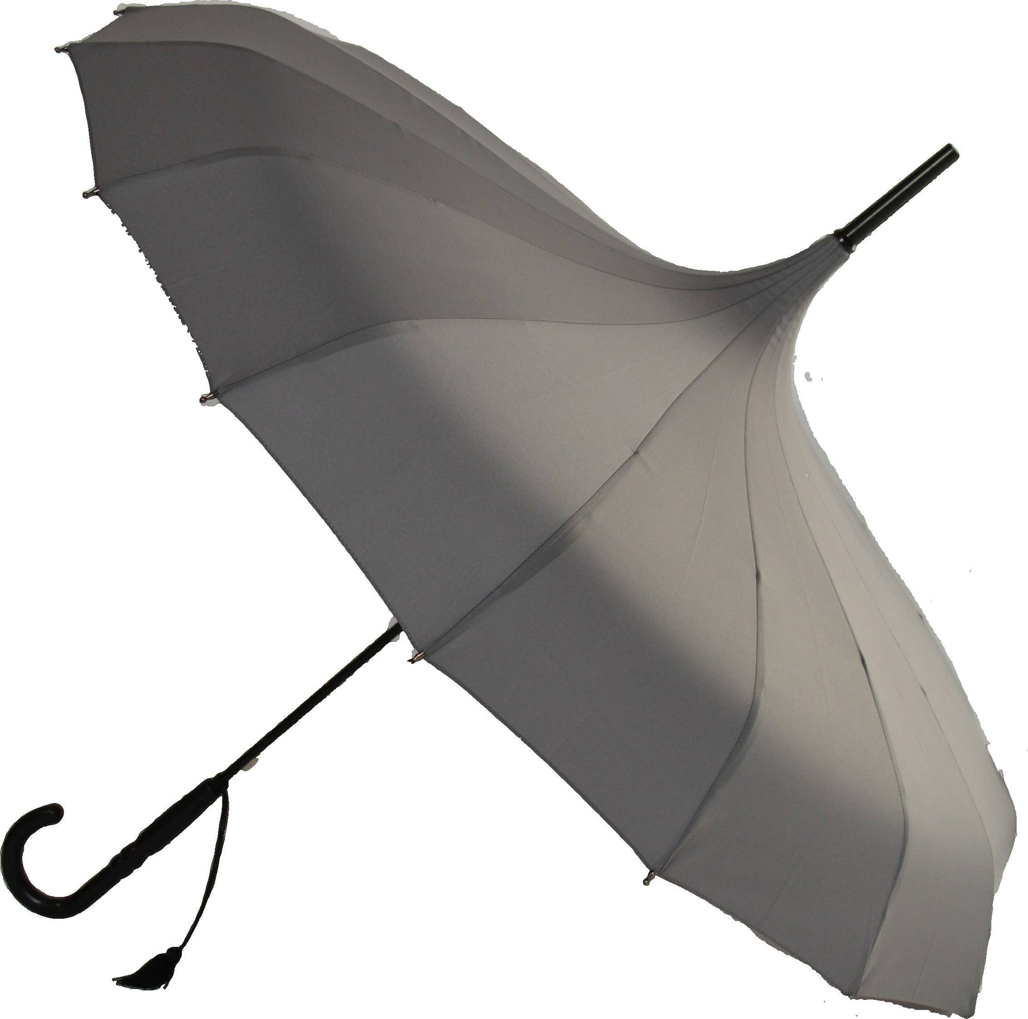 Boutique Classic Pagoda Umbrella - Grey