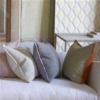 Designers Guild Brera Lino Heather Decorative Pillow, DG-Designers Guild, Putti Fine Furnishings