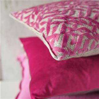 Fuchsia cushion best sale