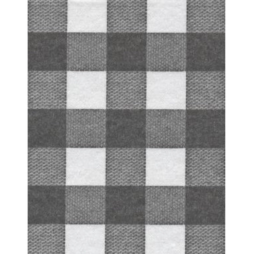 Francoise Paviot "Grand Vichy Noir" Paper Table Cloth
