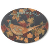 "Gather" Oval Pheasant Wall Plaque  | Putti Autumn Thanksgiving Celebrations