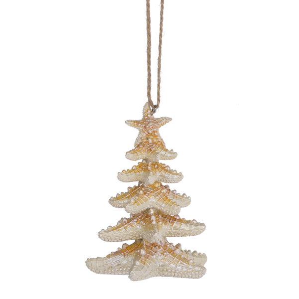Resin Starfish Tree Ornament | Putti Christmas Canada 