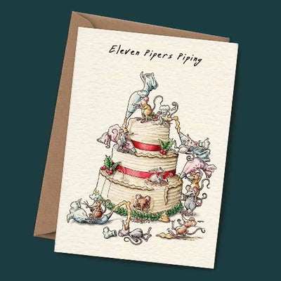 12 Days Of Christmas Card Set