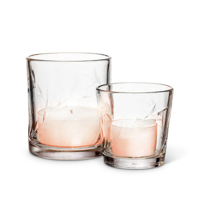 Cut Glass Votive Holder - Small, AC-Abbott Collection, Putti Fine Furnishings