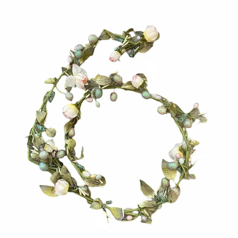 Katherine's Collection Pastel Egg and Flower Garland