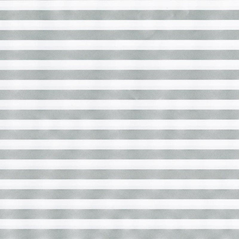 Caspari Gold & Silver Club Stripe Christmas Wrapping Paper Roll | Putti 