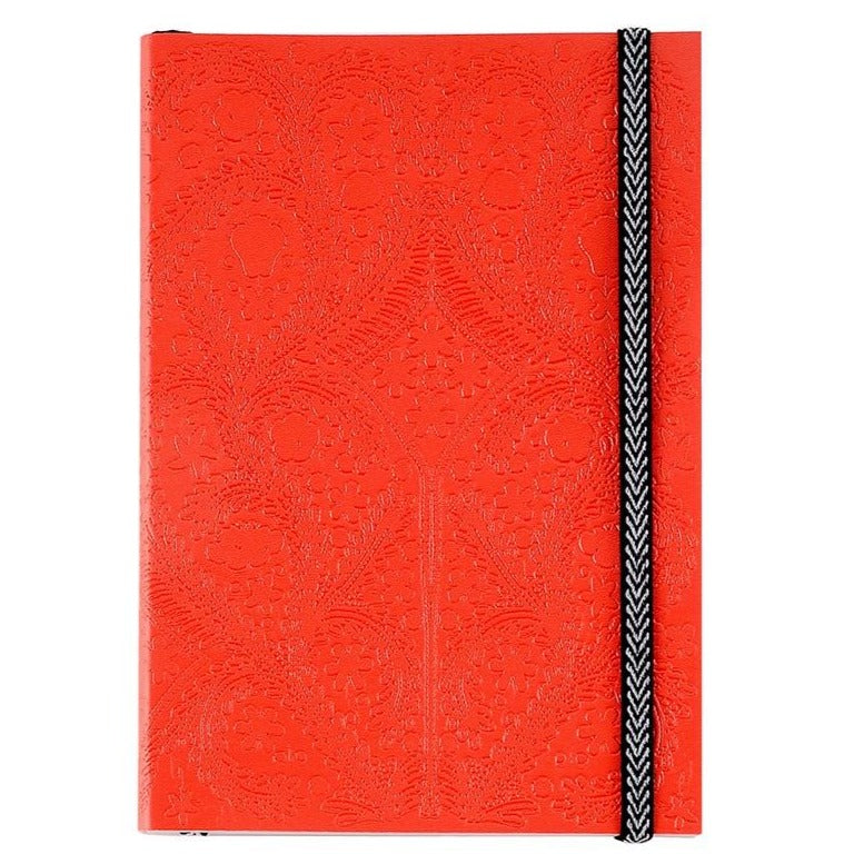  Christian Lacroix Embossed Paseo Notebook - Scarlet, GA-Galison, Putti Fine Furnishings