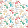Dogwood Hill Nativity Angels Wrapping Paper Roll | Putti Christmas