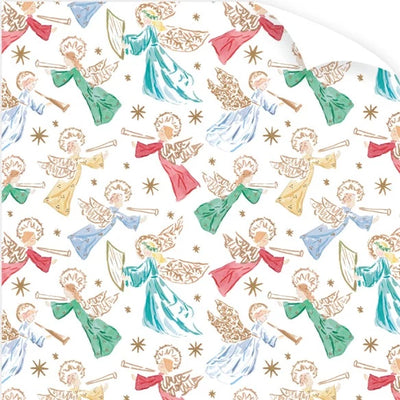 Angel shop wrapping paper