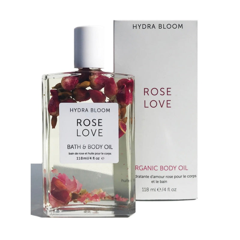Hydra Bloom Beauty - Rose Love Bath & Body Oil Organic