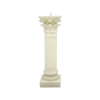 Ivory Corinthian Pillar Candle