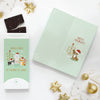 "Santa Paws is Coming to Town" Holiday Chocolate Card