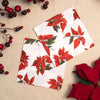 Talking Tables Botanical "Poinsettia" Lunch Paper Napkin | Putti Celebrations Canada