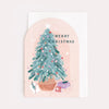 Tree "Merry Christmas" Arched Christmas Card