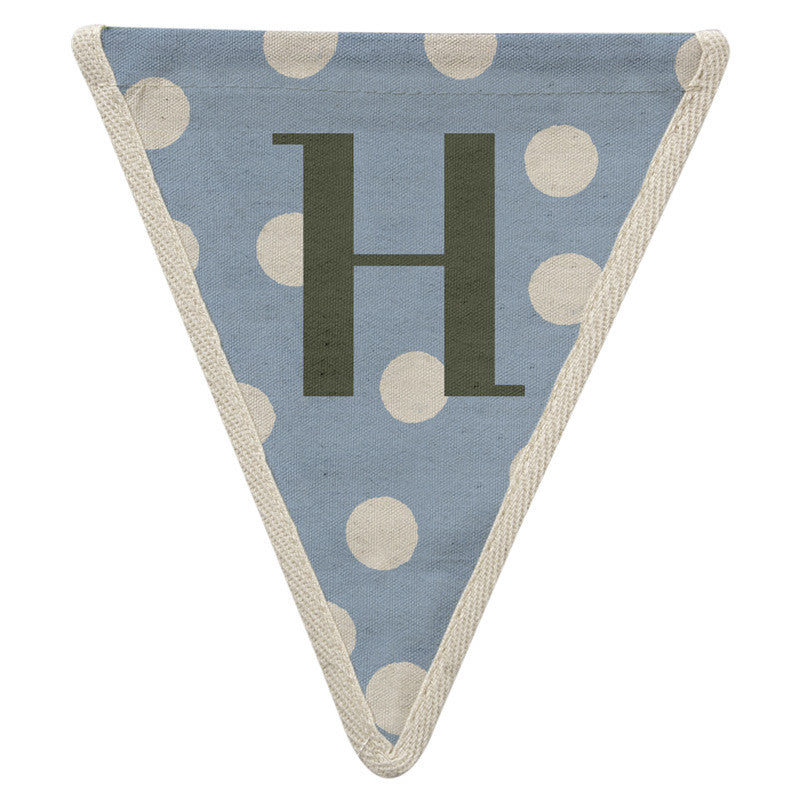  Meri Meri Alphabet Bunting - Letter H, MM-Meri Meri UK, Putti Fine Furnishings