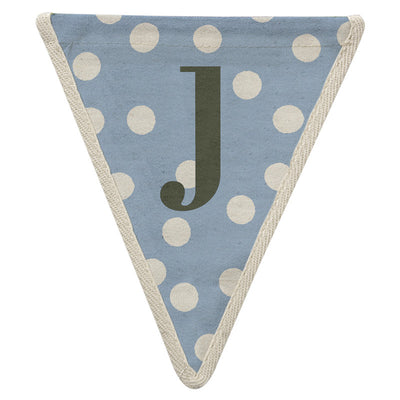 Meri Meri Alphabet Bunting - Letter J, MM-Meri Meri UK, Putti Fine Furnishings