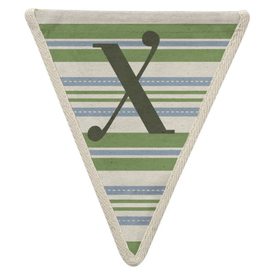 Meri Meri Alphabet Bunting - Letter X, MM-Meri Meri UK, Putti Fine Furnishings