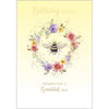 "Birthday Queen: Bee Greeting Card