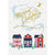 "Across the Miles" Chistmas Houses Greeting Card | Putti Christmas 