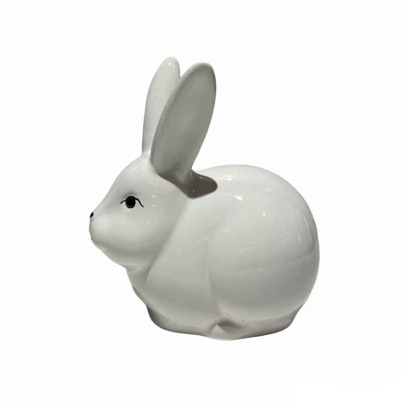 Small White Ceramic Bunny