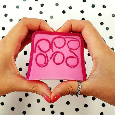 Bomb Cosmetics "Pink Pamper" Soap Slice | Le Petite Putti