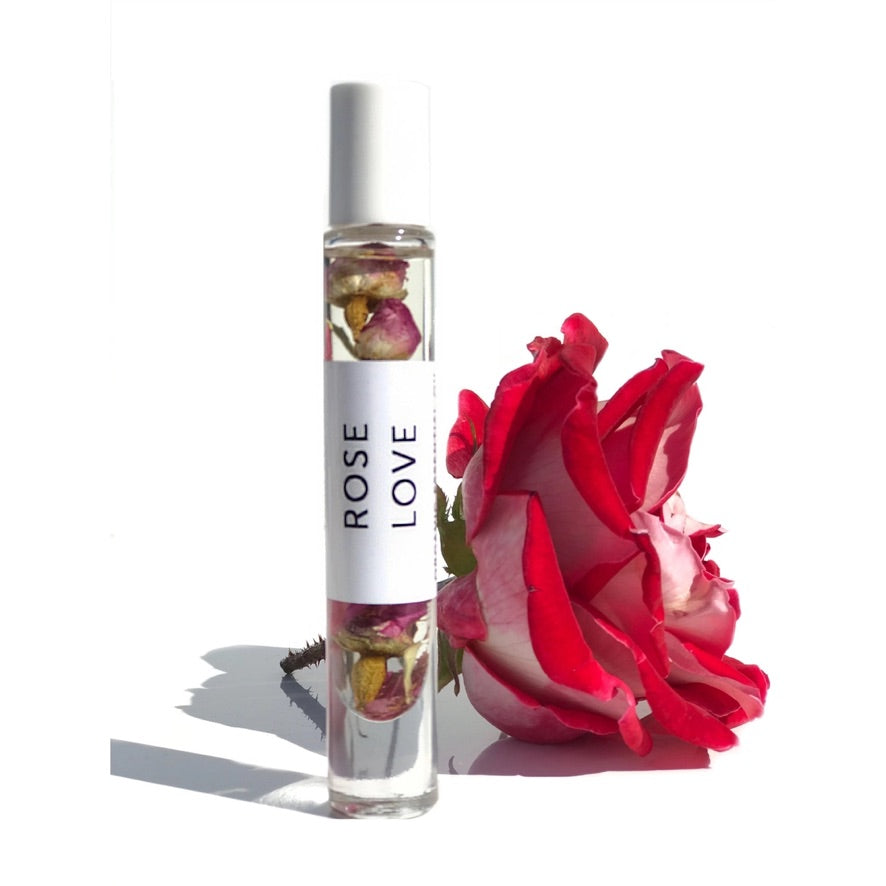 Hydra Bloom Beauty - Rose Love Roll-on Perfume Organic | Putti Fine Furnishings Canada