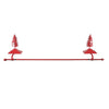 Double Christmas Tree Stocking Holder with Rod Red | Putti Christmas Canada