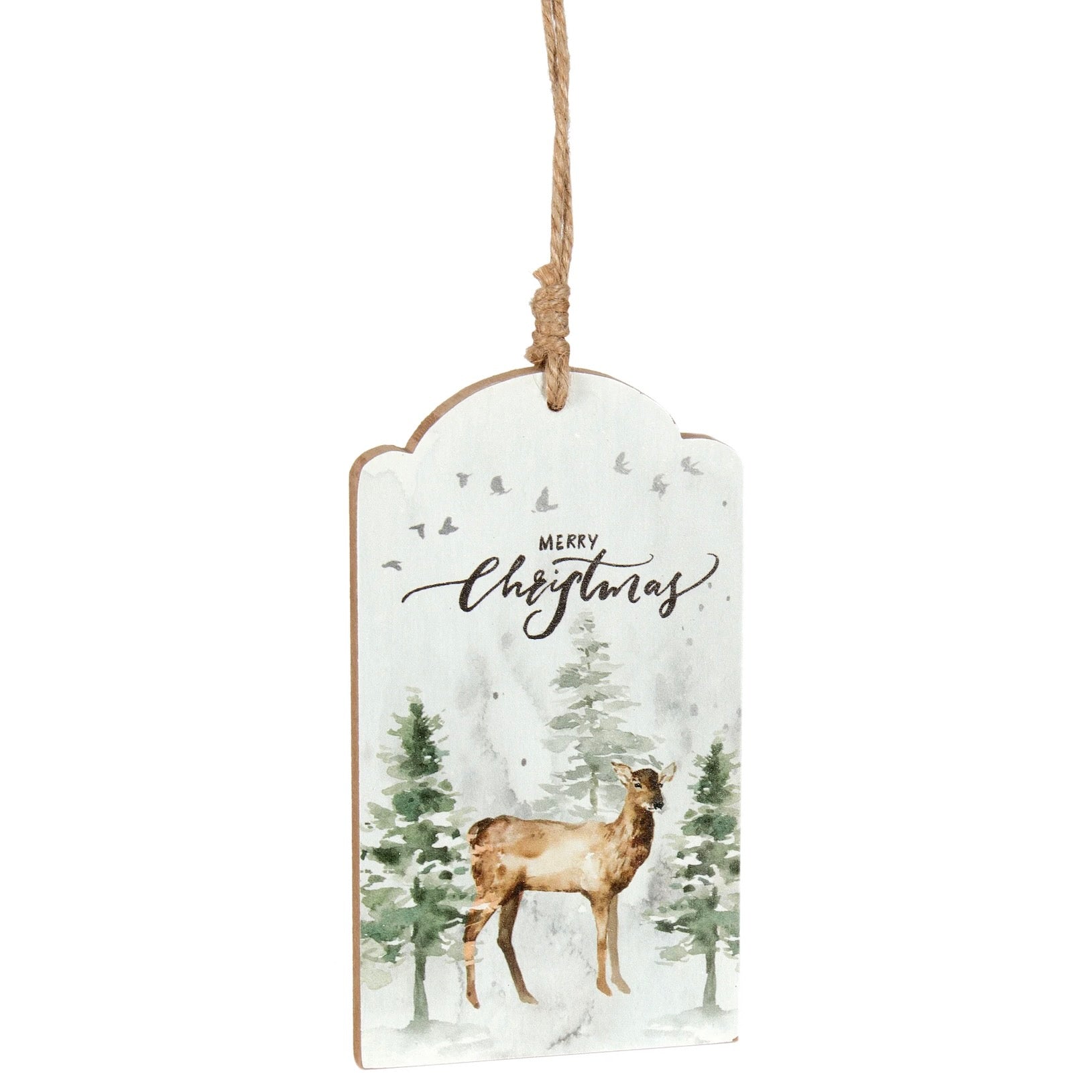 Deer Tag Ornament