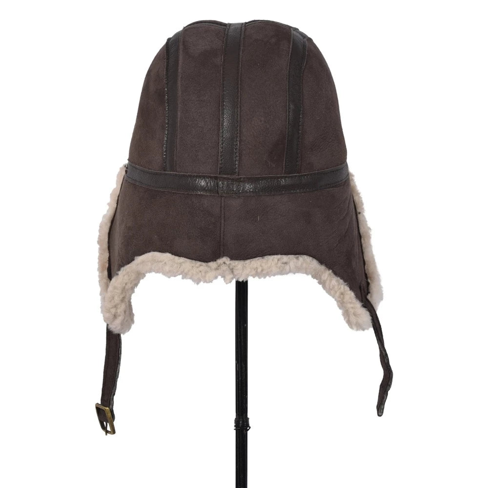 Sheepskin Aviator Hat Natural Putti Fine Fashions Canada Putti Fine Furnishings
