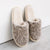 Men's Wool Slippers - Grey Brown | Putti Fine Fashions Canada 