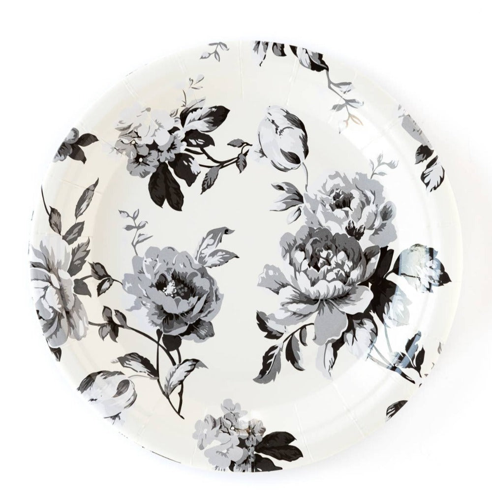 Basic Gingham Farm Paper Plates