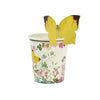 "Truly Fairy" Butterfly Paper Cups, TT-Talking Tables, Putti Fine Furnishings