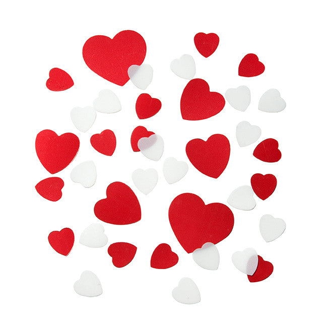 Party Porcelain Red Heart Scatter -  Party Supplies - Talking Tables - Putti Fine Furnishings Toronto Canada - 1